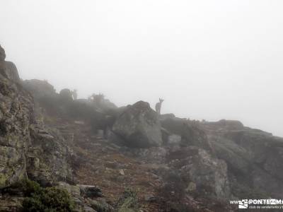 Bola del Mundo desde La Barranca por el Collado del Piornal y la Cuerda de las Cabrillas; club sende